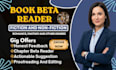 evaluate your fiction manuscript with honest reader feedback