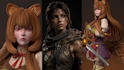 realistic stylized 3d game character 3d modeling npc for unity unreal engine