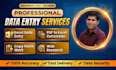 do professional data entry and copy paste work