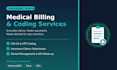 handle your medical billing, coding and insurance claims