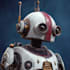 create stunning sci fi robot character art