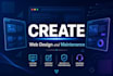 create web design and maintenance
