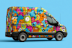 create professional car wrap