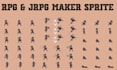 create custom jrpg pixel art sprites and rpg maker character sprite sheets
