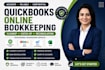 cleanup, catchup, reconcile in quickbooks online bookkeeping