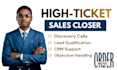 represent your business and professionally close high ticket sales
