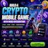 build a crypto mobile game with solana, ethereum, polygon, and web3 integration