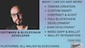 be frontend,backend fullstack blockchain developer,web3 wallet solidity dapp,nft