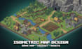 do isometric tilemap, isometric tileset, unity game environment pixel map2d game
