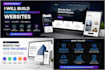 create a simple frontend website