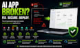 fix optimize troubleshoot your vibe coded website app saas