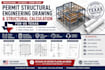 do permit structural engineering drawing and structural calculation for US texas
