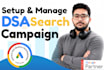 setup and manage google dynamic search ads campaigns