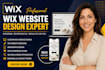 build wix website redesign wix design wix site seo