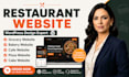 design wordpress grocery, bakery, cafe, pizza and cake website