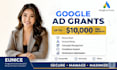apply, setup, and manage your google ad grants for nonprofit 501c3