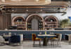 renovate 3d restaurant interior,bistro cafeteria,outdoor lounge,shopfront render