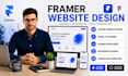 design a modern framer website, figma to framer, framer developer