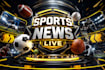 make cinematic 3d sports news intro