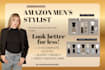 create a complete mens wardrobe with amazon shopping links