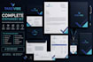 design an outstanding business card all stationery set