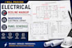 create electrical redline markup, warehouse electrical layout and panel schedule