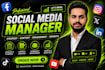 be your social media marketing manager and content creator
