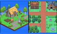 pixel art tileset tilemap game environment rpg maker pixel art scene background
