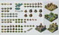 create isometric tilemap isometric game environment unity tiles steam game asset