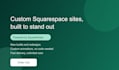 create a unique squarespace site using squarekicker