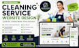 build a modern cleaning company website