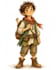 draw hand drawn childrens book character design with turnaround sheet pose sheet