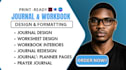 design and format your workbook, journal or planner for KDP