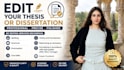 expertly edit your thesis or dissertation