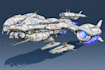 design spaceship, sci fi vehicle and sci fi art