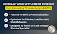 design high converting personal injury intake scripts and sops