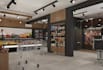 modern3d supermarket interior,grocery store render,butcher shop,mini mart design