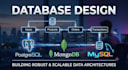design postgresql, mongodb, mysql, and sql databases