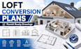 design loft conversion plans and permit ready architectural drawing