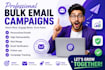 send bulk cold emails with high inbox delivery and tracking