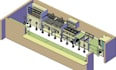 design a professional commercial kitchen layout
