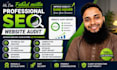 do technical SEO  audit with competitor analysis