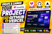 create and launch your lovable project with github and vercel deployment