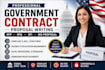 write government contract rfp rfq rfi bid proposal response