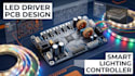 design custom led driver pcb and smart lighting controller