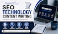 write SEO optimized technology blog posts and articles