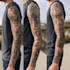 create unique custom tattoo art, full tattoo sleeve design