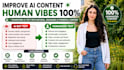 manually edit, rewrite, and humanize ai content