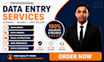 do data entry, contact research, email extraction and data cleansing