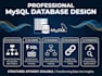 create mysql database design and sql queries